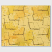 Buchmuster Geschenkpapier (Flach)