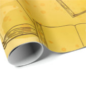 Buchmuster Geschenkpapier (Rolleneckpunkt)