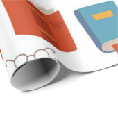 Buchmuster Geschenkpapier (Rolleneckpunkt)