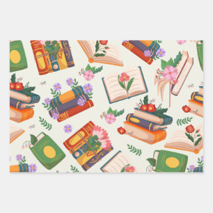 Buchmuster Geschenkpapier Set