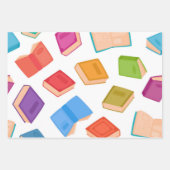 Buchmuster Geschenkpapier Set (Vorderseite 3)