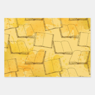 Buchmuster Geschenkpapier Set