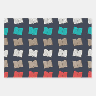 Buchmuster Geschenkpapier Set