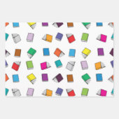 Buchmuster Geschenkpapier Set (Vorderseite 3)
