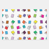 Buchmuster Geschenkpapier Set (Vorderseite 2)