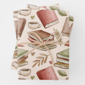 Buchmuster Geschenkpapier Set (Beispiel)