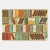 Buchmuster Geschenkpapier Set (Vorderseite 3)