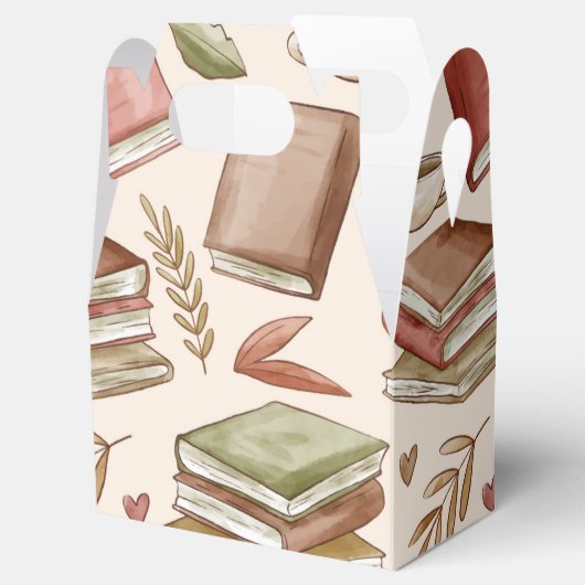 Buchmuster Geschenkschachtel (Geöffnet)