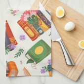 Buchmuster Geschirrtuch (Viertel Falte)