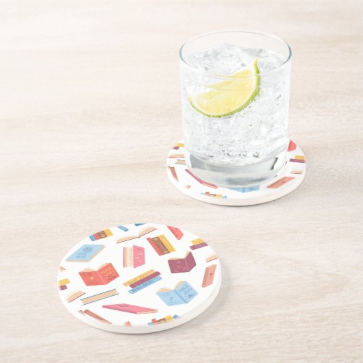 Buchmuster Getränkeuntersetzer (Seite)