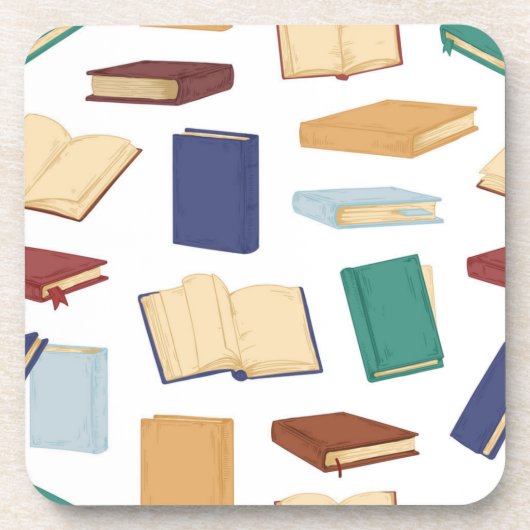 Buchmuster Getränkeuntersetzer (Vorderseite)