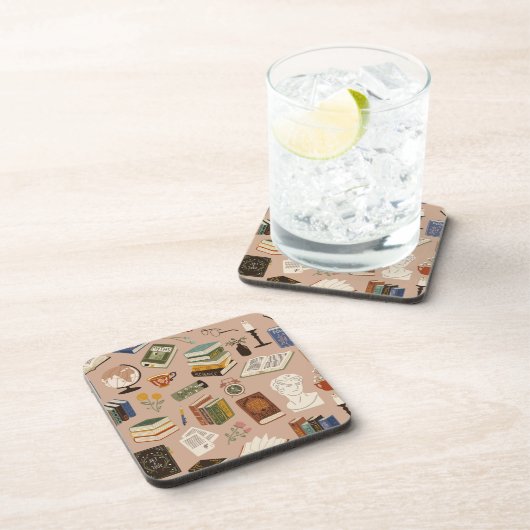 Buchmuster Getränkeuntersetzer (Rechte Seite)