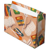 Buchmuster Große Geschenktüte (Vorderseite Schrägansicht)