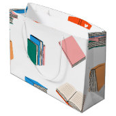 Buchmuster Große Geschenktüte (Rückseite Schrägansicht)
