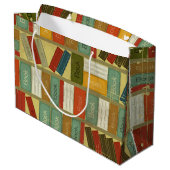 Buchmuster Große Geschenktüte (Rückseite Schrägansicht)