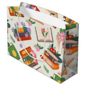 Buchmuster Große Geschenktüte (Rückseite Schrägansicht)