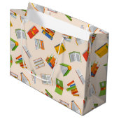 Buchmuster Große Geschenktüte (Vorderseite Schrägansicht)