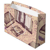 Buchmuster Große Geschenktüte (Rückseite Schrägansicht)