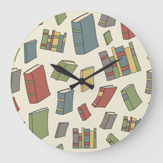 Buchmuster Große Wanduhr (Vorderseite)