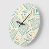 Buchmuster Große Wanduhr (Winkel)