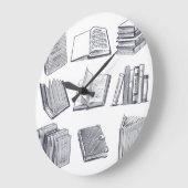 Buchmuster Große Wanduhr (Winkel)