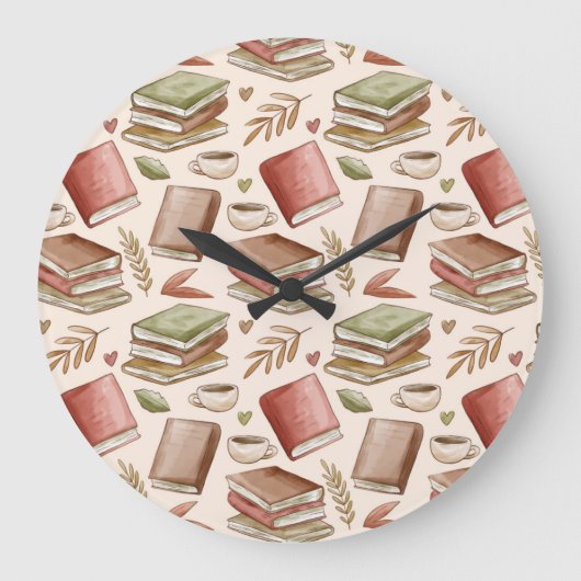Buchmuster Große Wanduhr (Vorderseite)