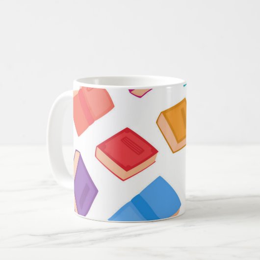 Buchmuster Kaffeetasse (Vorderseite Links)