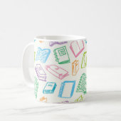 Buchmuster Kaffeetasse (Vorderseite Links)
