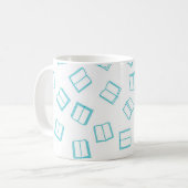 Buchmuster Kaffeetasse (Vorderseite Links)