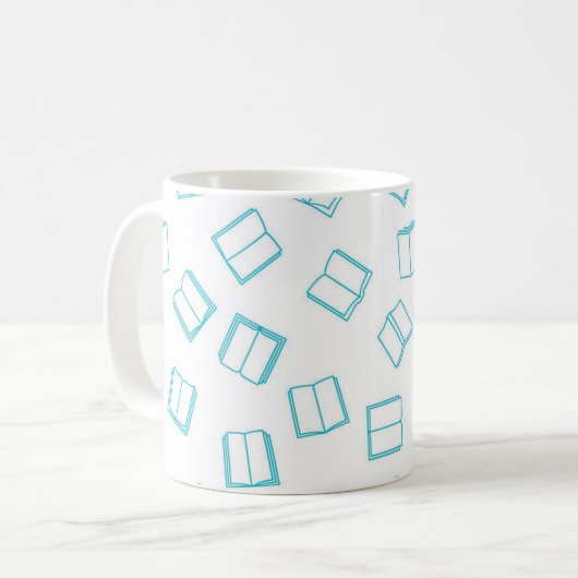 Buchmuster Kaffeetasse (Vorderseite Links)
