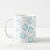 Buchmuster Kaffeetasse (Links)