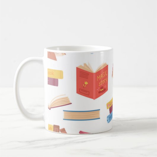 Buchmuster Kaffeetasse (Links)