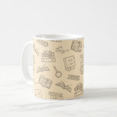 Buchmuster Kaffeetasse (Vorderseite Links)