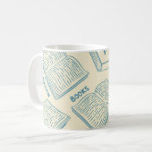 Buchmuster Kaffeetasse (Vorderseite Links)