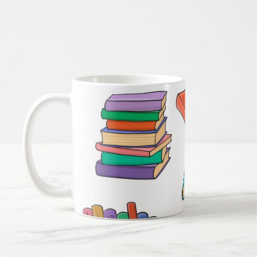 Buchmuster Kaffeetasse (Links)