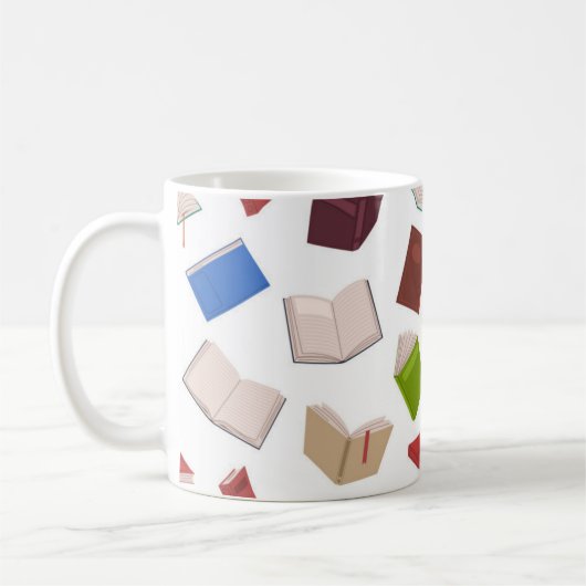 Buchmuster Kaffeetasse (Links)
