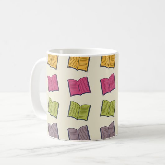 Buchmuster Kaffeetasse (Vorderseite Links)