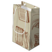 Buchmuster Kleine Geschenktüte (Rückseite Schrägansicht)