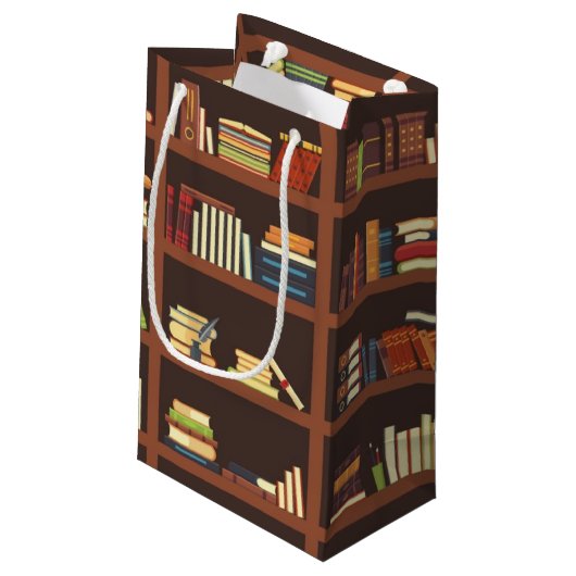 Buchmuster Kleine Geschenktüte (Rückseite Schrägansicht)