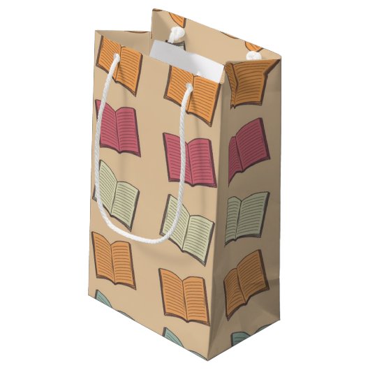 Buchmuster Kleine Geschenktüte (Rückseite Schrägansicht)