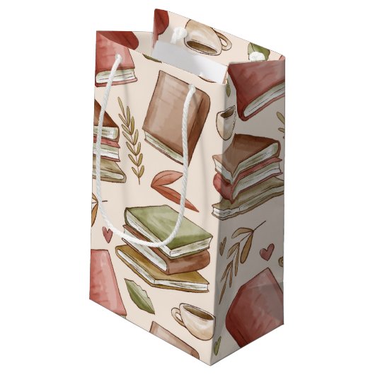 Buchmuster Kleine Geschenktüte (Rückseite Schrägansicht)