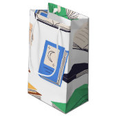 Buchmuster Kleine Geschenktüte (Rückseite Schrägansicht)