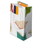 Buchmuster Kleine Geschenktüte (Rückseite Schrägansicht)