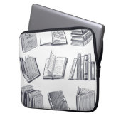 Buchmuster Laptopschutzhülle (Vorderseite Links)