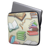 Buchmuster Laptopschutzhülle (Vorderseite Links)