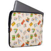 Buchmuster Laptopschutzhülle (Vorne Rechts)