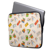 Buchmuster Laptopschutzhülle (Vorderseite Links)