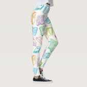 Buchmuster Leggings (Rechts)