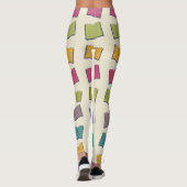 Buchmuster Leggings (Rückseite)