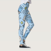 Buchmuster Leggings (Rechts)